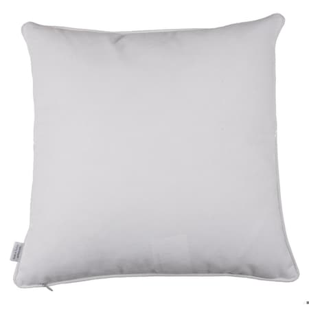 Homeroots Blue Flower Square Style Decorative Throw Pillow Cover 18 x 18 in. 355487